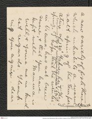Nachlass Franz Steindachner, Brief von Ethel A. Hopper an Franz Steindachner (07.04.1907), Inv.Nr. 237.06, Seite 6